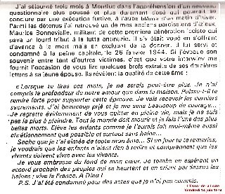 Arrestation de Bonnevialle - L'Essor de la Loire du 14/06/1974